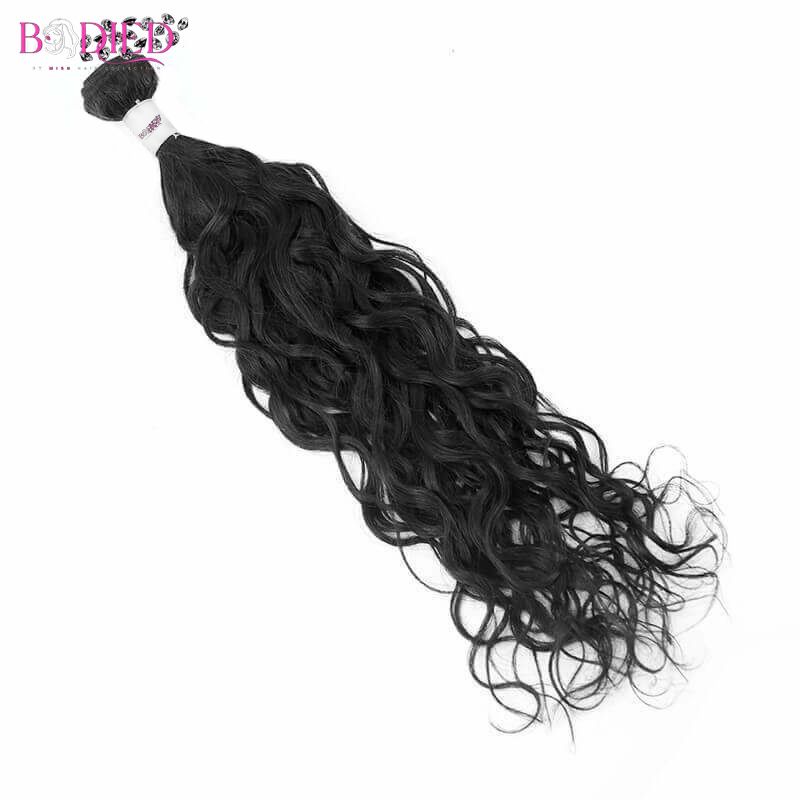 Natural Wave Virgin Hair Bundles – 100% Human Hair BODIED BY MISH Extensions