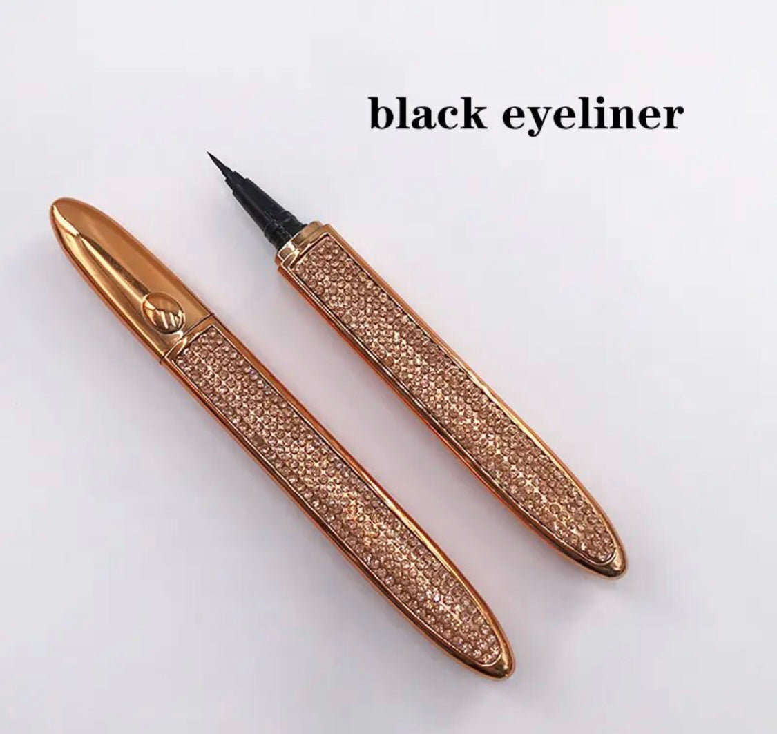 Self-adhesive Eyelash Glue Waterproof Pen- Gold