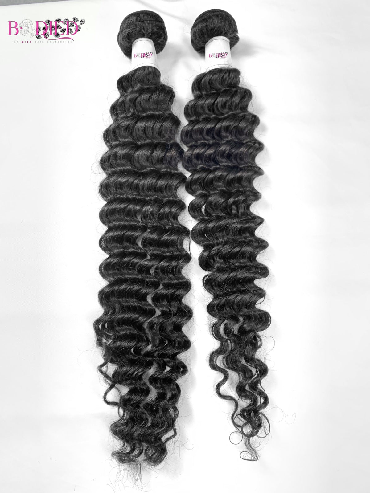 Deep Curly Virgin Hair Bundles – 100% Human Hair BODIED BY MISH Extensions