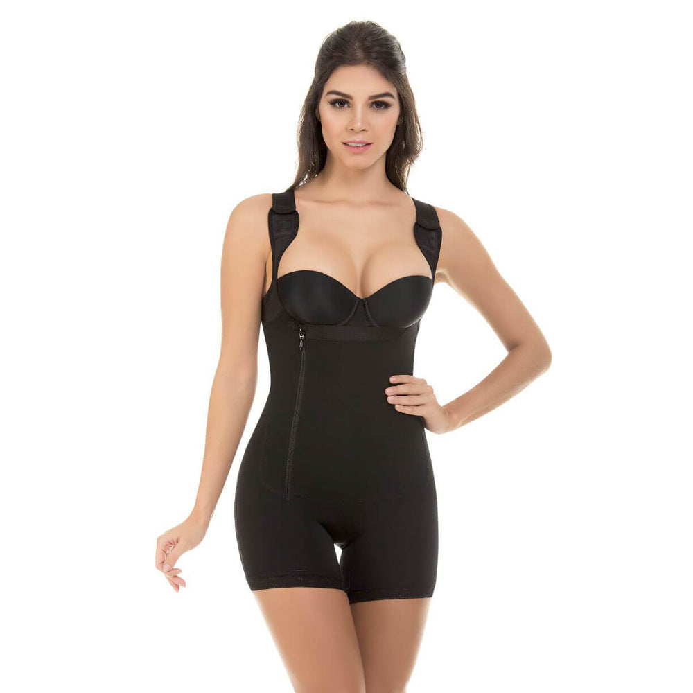 Postpartum hip lifting bodysuit