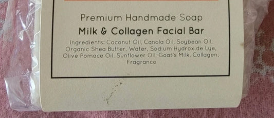 Handmade Soap Milk & Collagen Facial