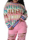 JALIYAH SWEATER - PINK