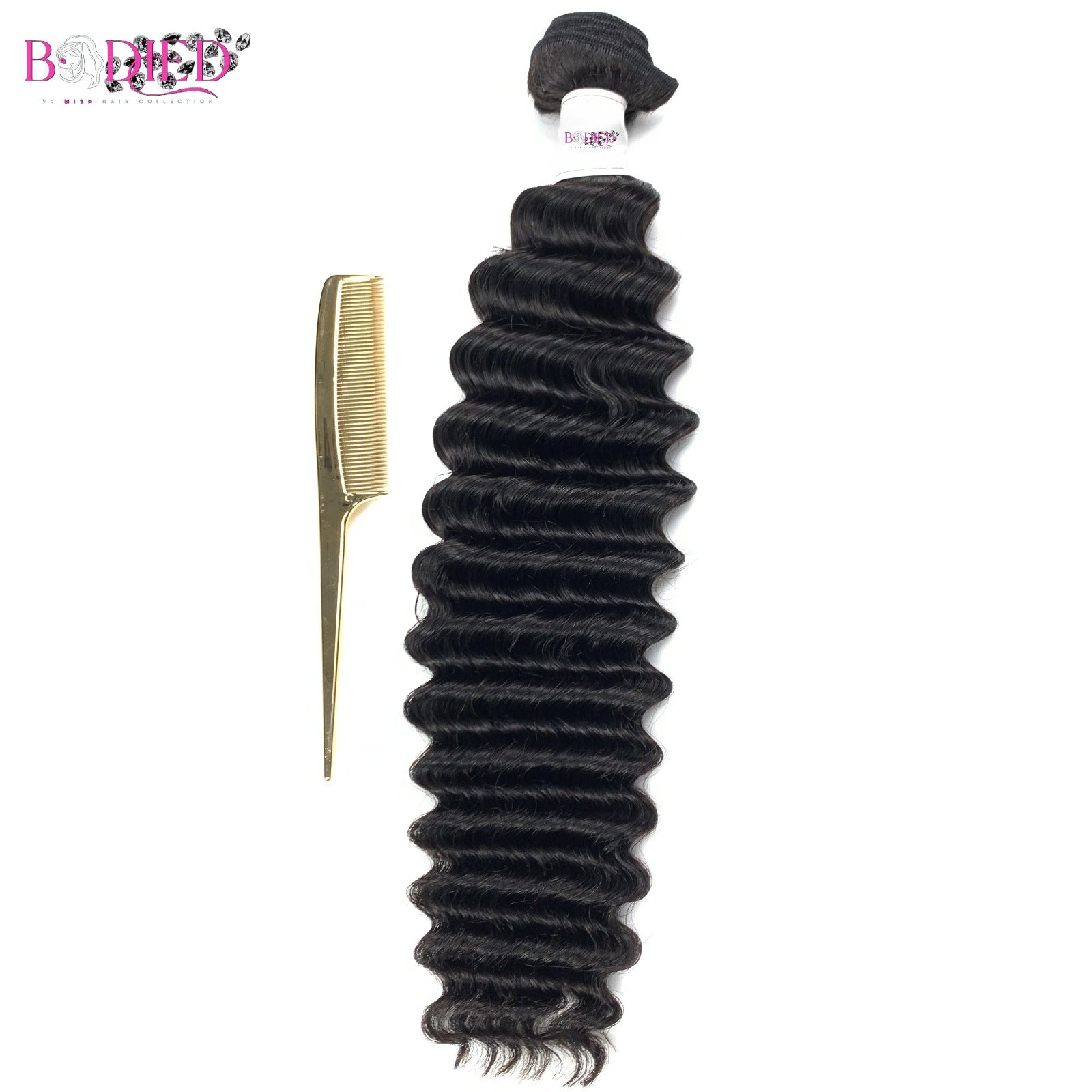 Deep Wave Virgin Hair Bundles – 100% Human Hair BODIED BY MISH Extensions