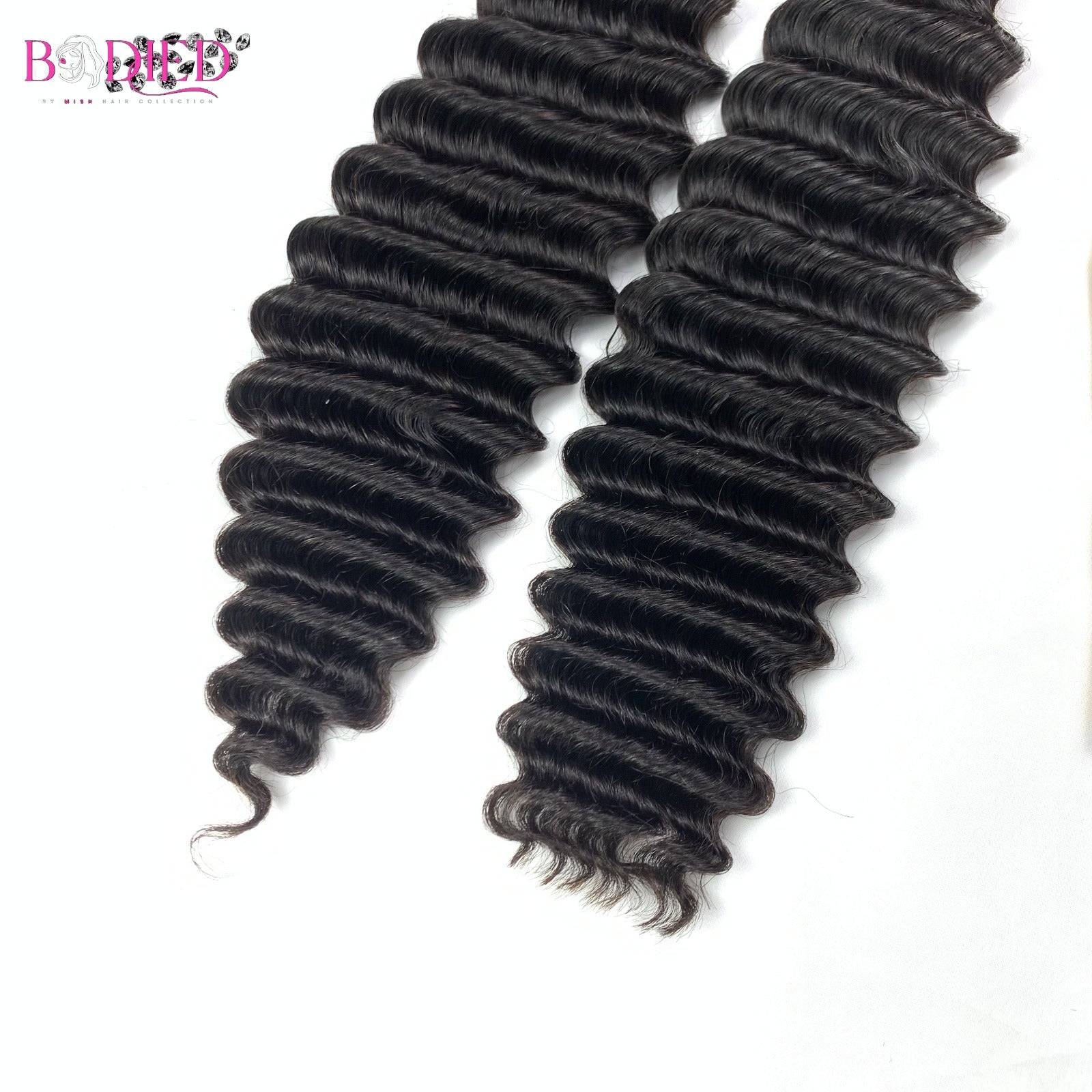 Deep Curly Raw Hair Bundles – 100% Human Hair BODIED BY MISH Extensions