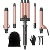 Wavytalk 5 in 1 Curling Iron Set 3 Barrel Curling Iron