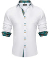 Splicing Men Business Dress Shirt