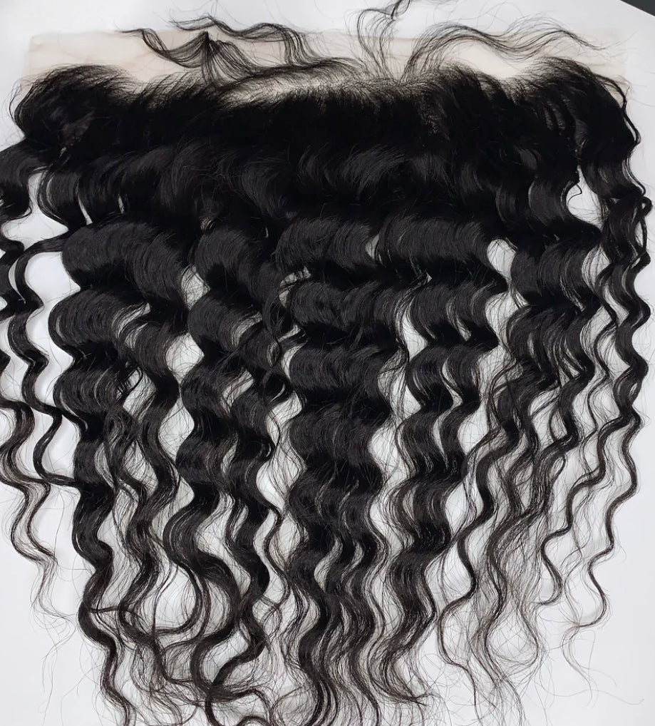 13x4 Deep Wave Lace Frontal (HD Lace)