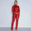 Zai Honor Jumpsuit| Red