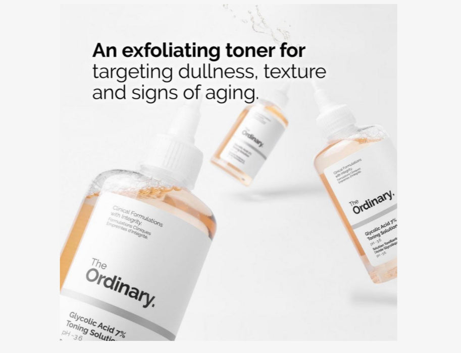 Glycolic Acid 7% Exfoliating Toning Solution