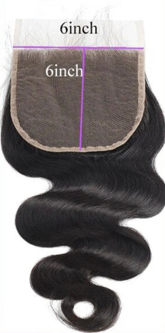 6x6 Body Wave Lace Closure (HD Lace)