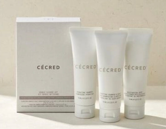 Double Cleanse Kit with Moisturizing Deep Conditioner | CÉCRED