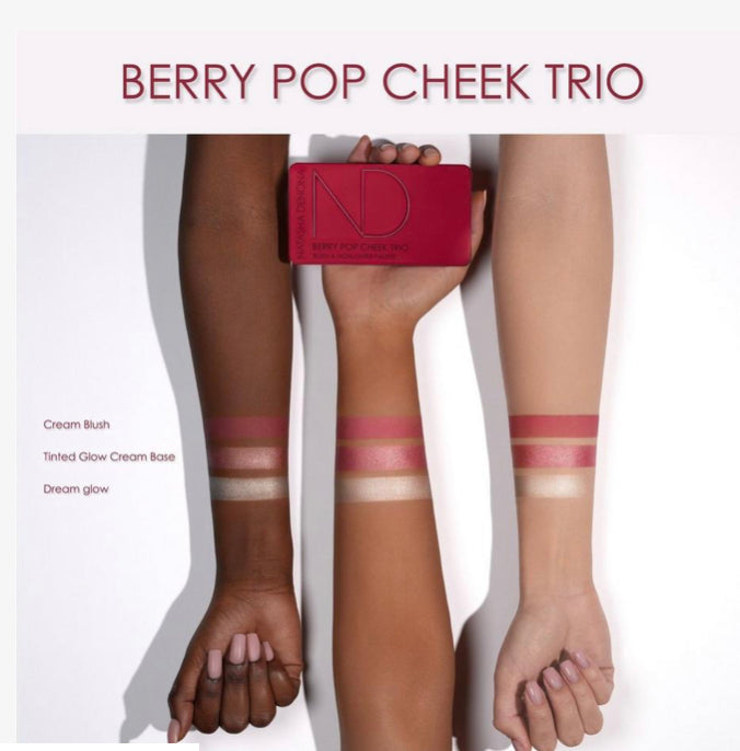 Berry Pop Cheek Trio |NATASHA DENONA