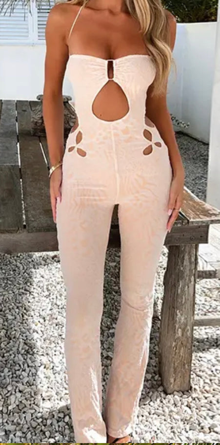 SUMBA JUMPSUIT - BEIGE