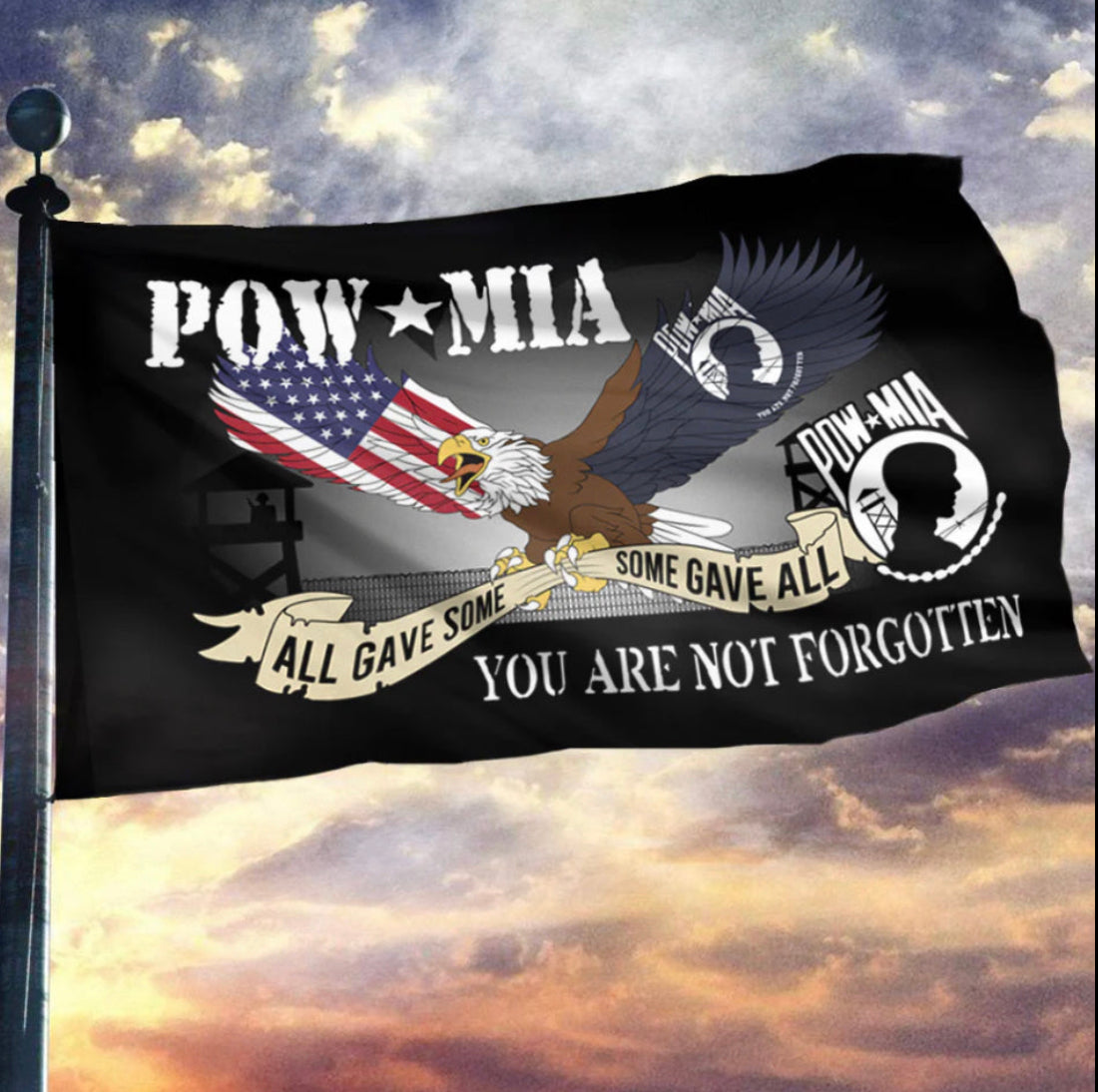 POW MIA Flag (RTL)