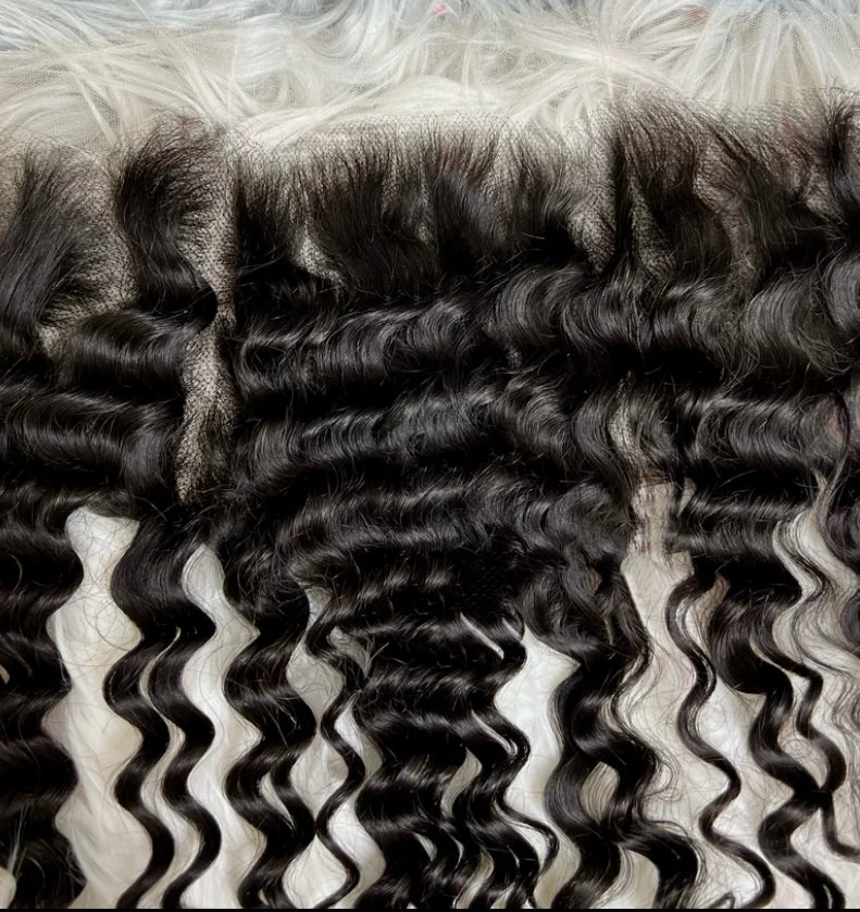 13x6 Deep Wave Lace Frontal (HD Lace)