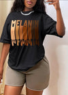 MELANIN T-SHIRT- BLACK