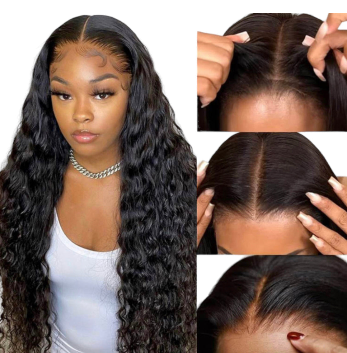 Brazilian Loose Wave Lace Frontal Wig
