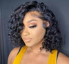 CURLY SHORT BOB WIGS