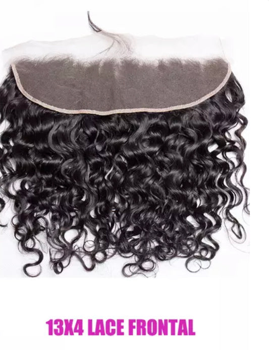 13x4 Burmese Wavy/Curly Lace Frontal (HD Lace)