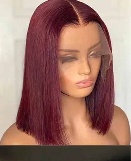 RED WINE BURGUNDY BOB WIG