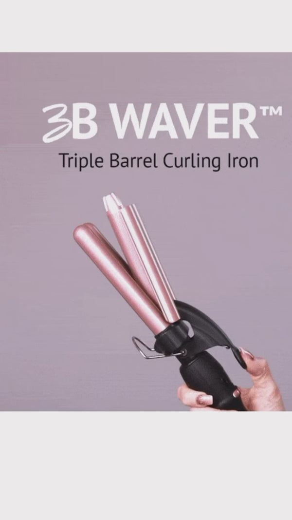 BEACHWAVER 3B WAVER - MIDNIGHT ROSE